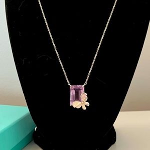 Tiffany & Co. Amethyst Love Bugs Sparkler Necklace